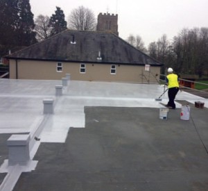3m liquid resin flat roofing in manchester