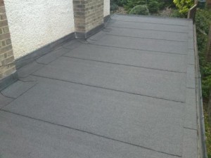 recent contract covering a new installation for felt flat roofing in manchester