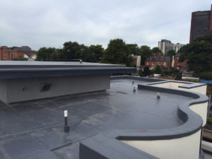 single ply flat roofing